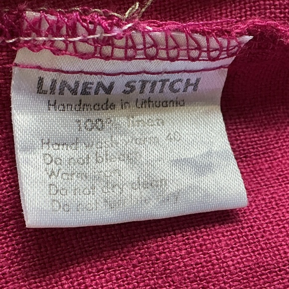 Linen top(pink) - Picture 3 of 9